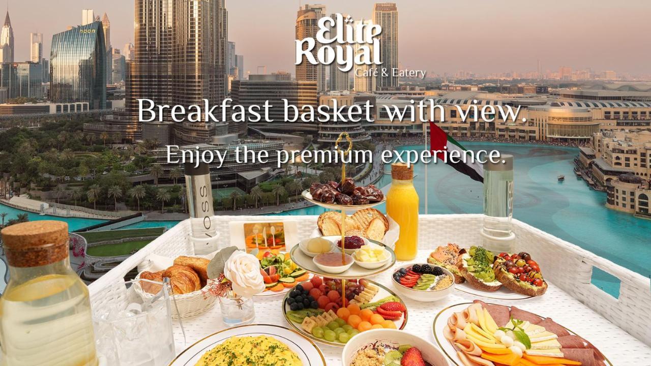 Elite Royal Apartment - T3 - Full Burj Khalifa & Fountain View Dubai Exterior foto